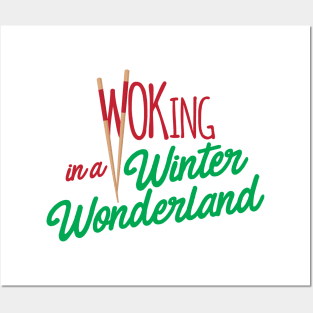 WOKing in a Winter Wonderland Posters and Art